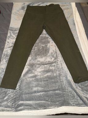 PINK Victoria's Secret Olive Green Leggings